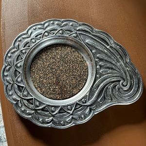 Pewter WILTON wine bottle coaster
